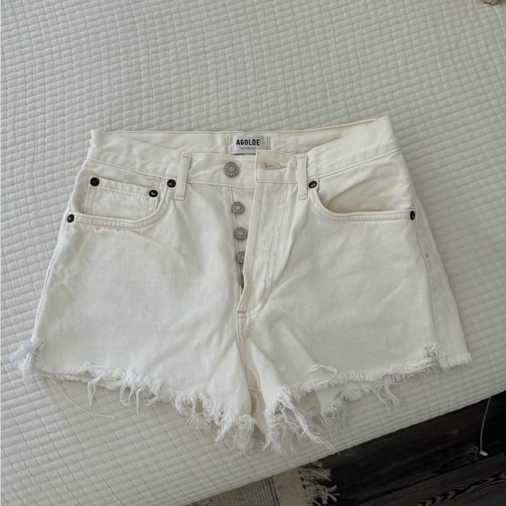 Agolde Parker cutoff short